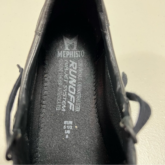 Mephisto RunOff Airjet System Leather Lace Sneakers - Picture 9 of 11
